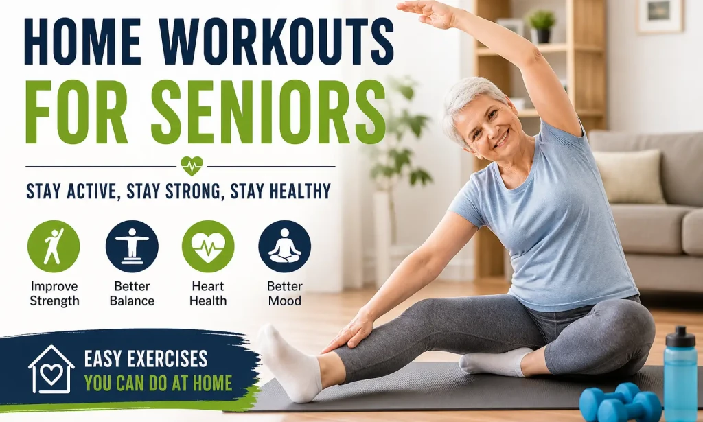 Home Workouts for Seniors: Easy, Safe, and Effective Fitness Guide